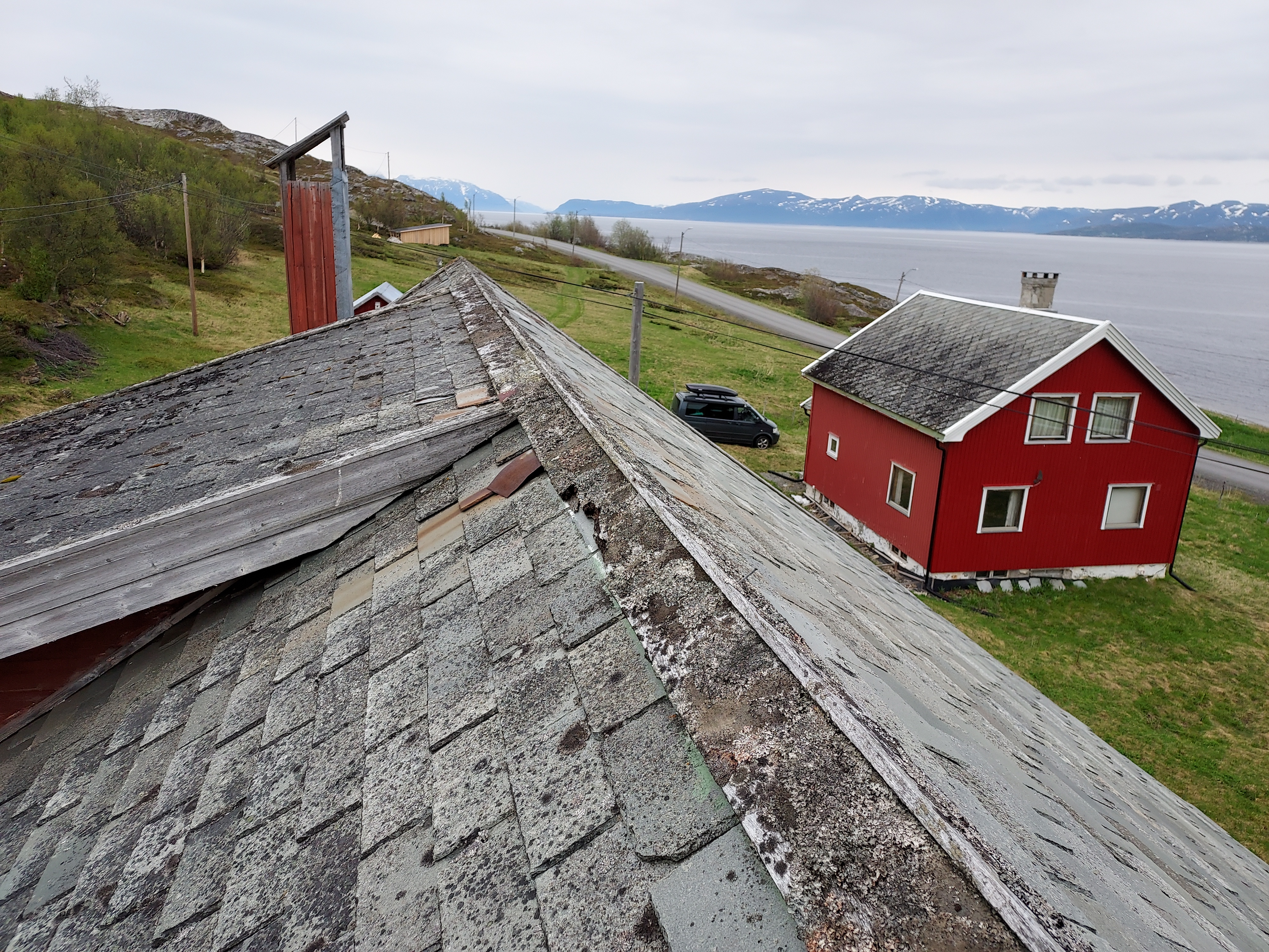 Fjøstaf med Mønebord