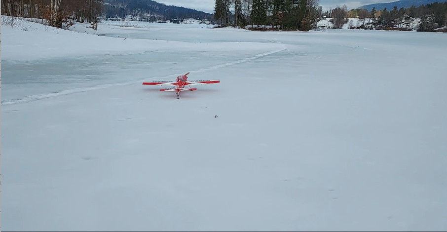 Første flytur siden crash Desember 2021