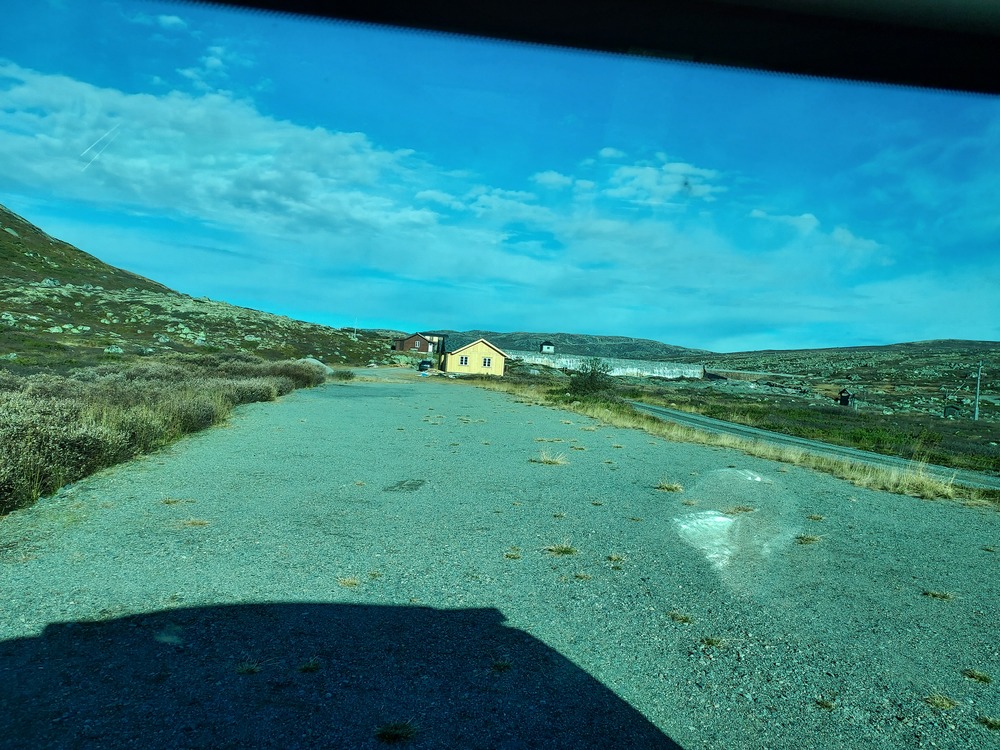 Demning i enden av Mårfjorden