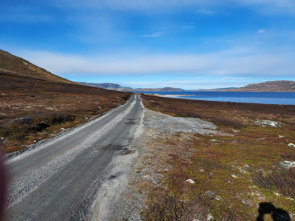 Mår fjorden, er snart ved Stykken.